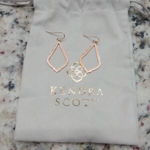 Kendra Scott Rose Gold Sophee Drop Earrings